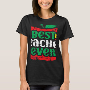 teacher appreciation day best teacher ever apple p T-Shirt