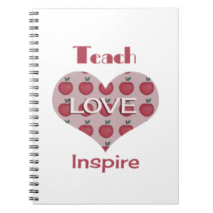 Teacher appreciation day notebook