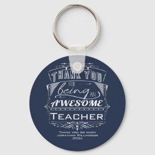 Teacher appreciation Day Thank You Key Ring