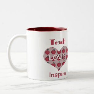 Teacher appreciation day Two-Tone coffee mug