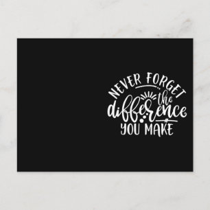 Teacher Appreciation Design Idea Postcard