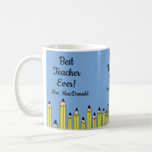 Teacher appreciation gift best teacher ever coffee mug