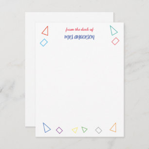 Teacher Appreciation Gift Card