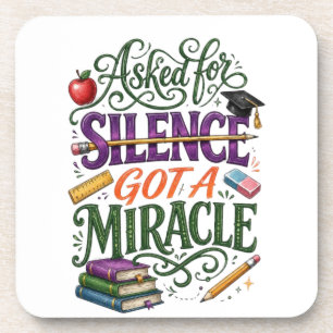  Teacher appreciation gift  Coaster