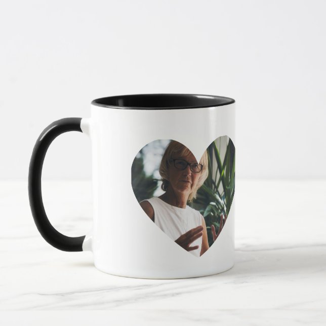 Teacher Appreciation Gift Custom Photo Mug (Left)