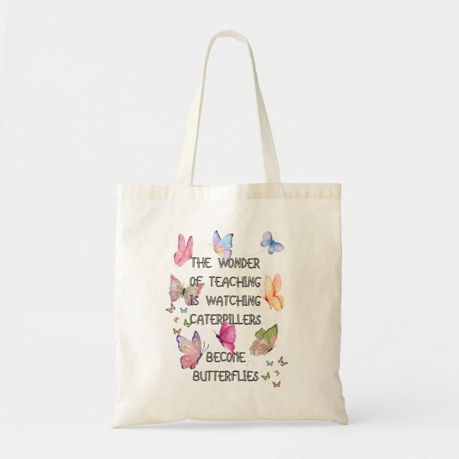 Teacher Appreciation Gift Eco Friendly Tote Bag (Front)