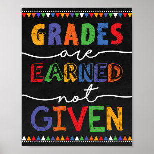 Teacher Appreciation Gift Motivational Quote Poster