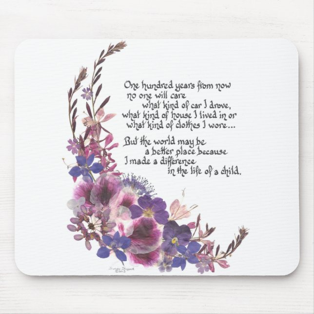 Teacher Appreciation Gift Mouse Mat (Front)