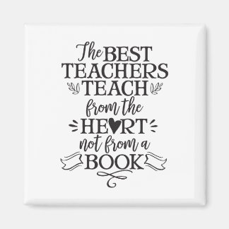 Teacher Appreciation Gift Teach Heart Thank You Magnet