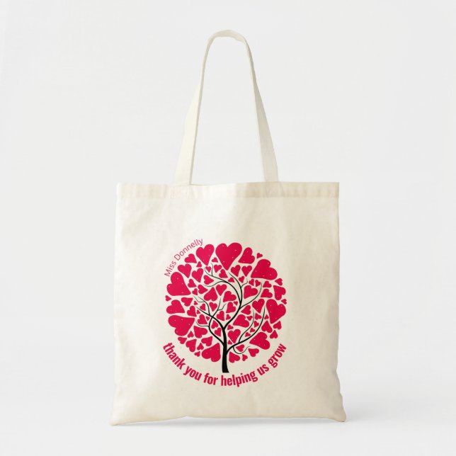  Teacher Appreciation Gift Tote Bag (Front)