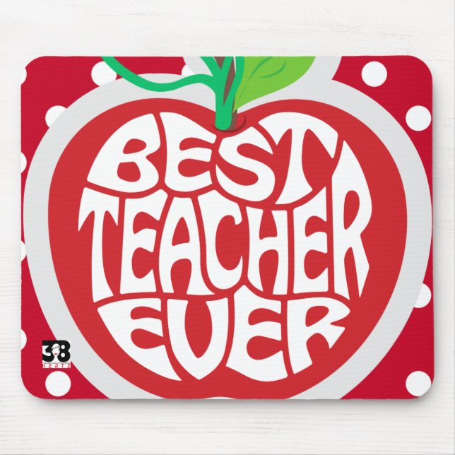 Teacher Appreciation Mouse Mat (Front)