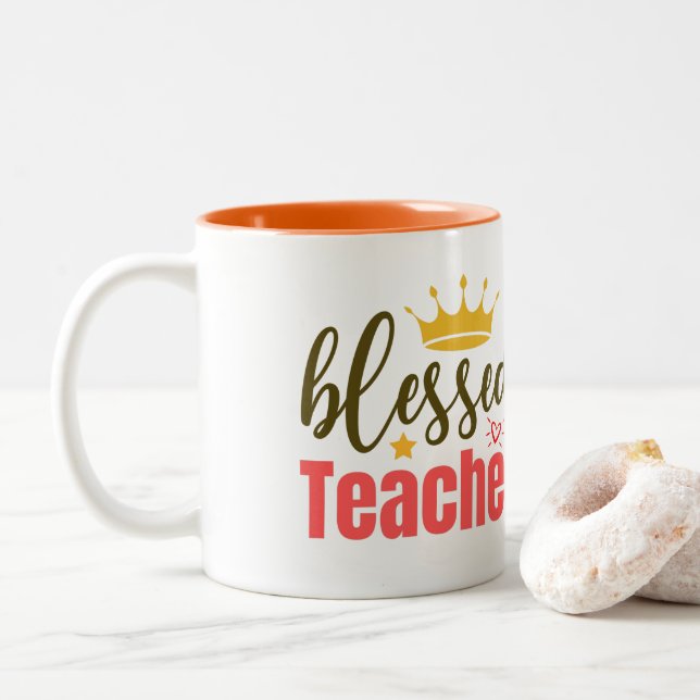 Teacher Appreciation Mug | Thank You Gift (With Donut)