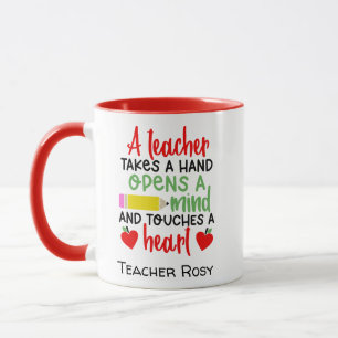 Teacher Appreciation Mugs Inspirational Quote