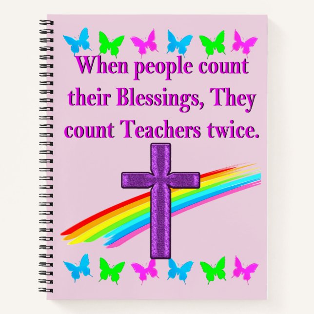 TEACHER APPRECIATION NOTEBOOK (Front)