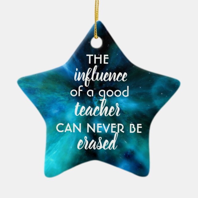 Teacher Appreciation Ornament (Front)