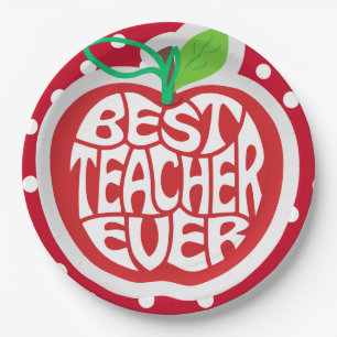 Teacher Appreciation Paper Plate