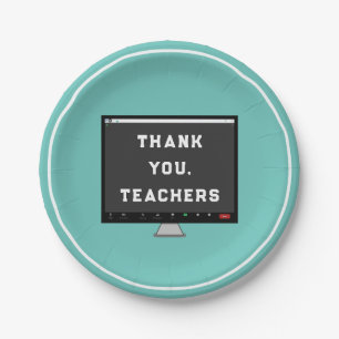 Teacher Appreciation Paper Plates