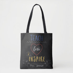 Teacher Appreciation, Personalised Tote Bag