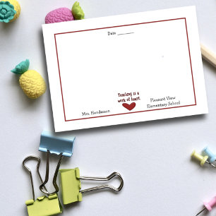 Teacher Appreciation Post-it Notes