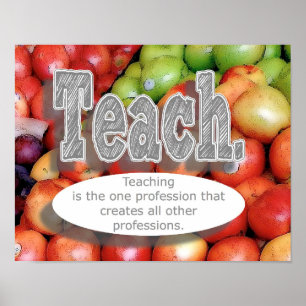 Teacher appreciation poster