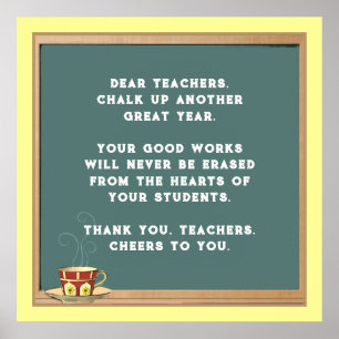 Teacher Appreciation Poster