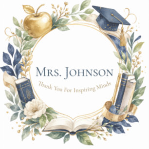 Teacher Appreciation Stickers Thank You Teacher