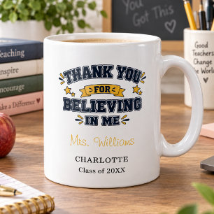 Teacher appreciation Thank You Coffee Mug