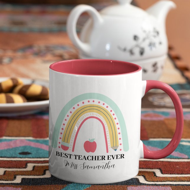 Teacher Appreciation Thank You Personalised  Mug (Creator Uploaded)