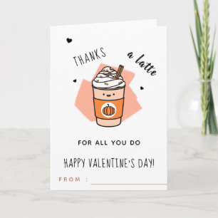 Teacher Appreciation Valentine's Day Thank You Fun Card