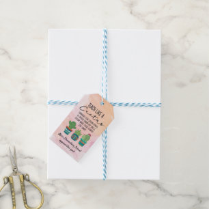 Teacher Appreciation Week Cactus Theme Gift Tags