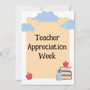 Teacher Appreciation Week Holiday Card