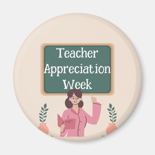 Teacher Appreciation Week  Magnet (Front)