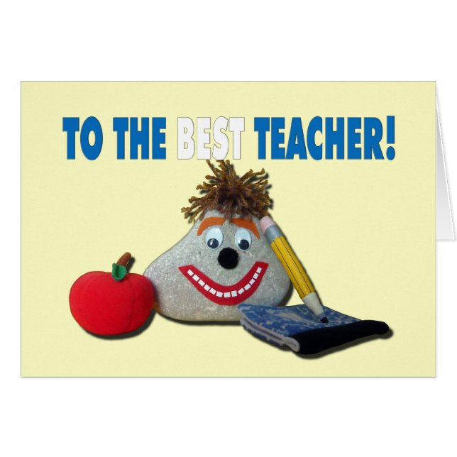 Teacher Appreciation - You ROCK! (Front Horizontal)