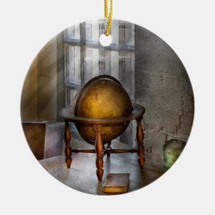 Teacher - Around the world Ceramic Tree Decoration