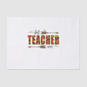Teacher Art Best Teacher Evers Tissue Paper