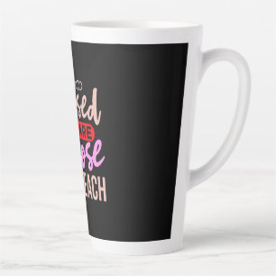Teacher Art Blessed Are Those Who Teach Latte Mug