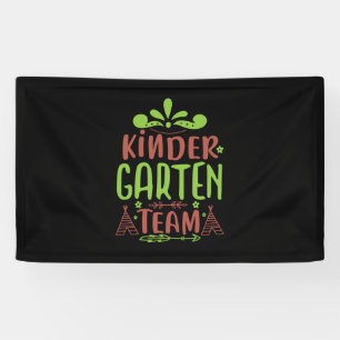 Teacher Art Kindergarten Team Banner