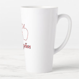 Teacher Art Kis For Kindergarten Teacher Latte Mug