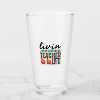 Teacher Art Living That Teacher Life Glass
