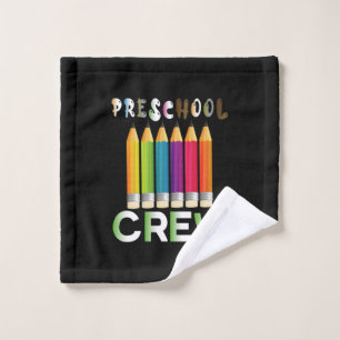 Teacher Art Preschool Crew Teacher Wash Cloth