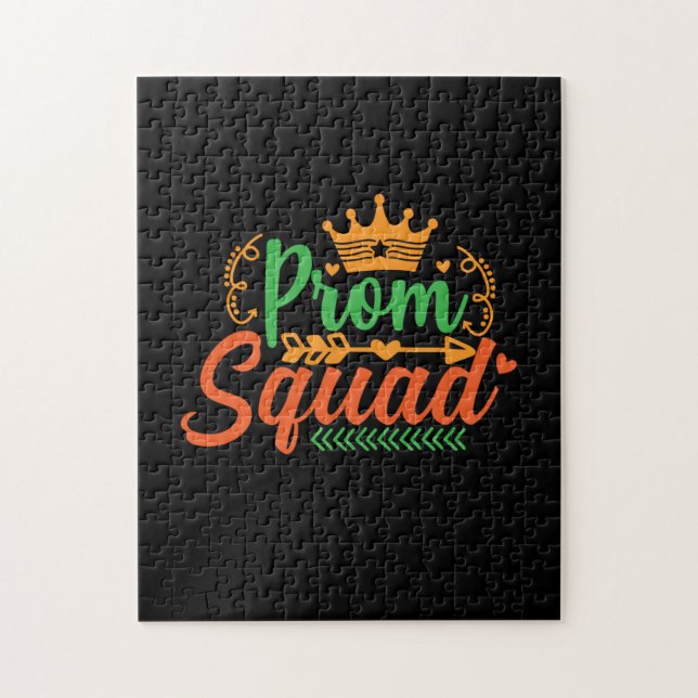 Teacher Art Prom Squad Jigsaw Puzzle (Vertical)
