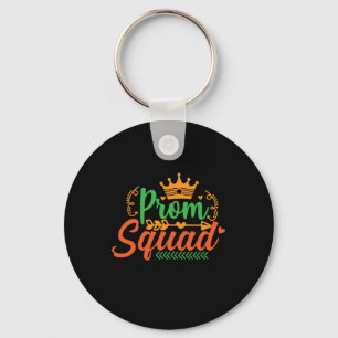 Teacher Art Prom Squad Key Ring