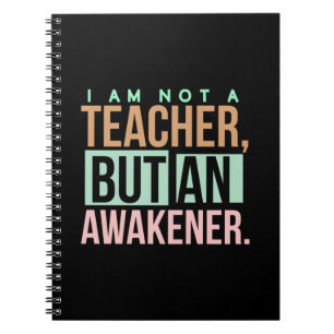 Teacher Art Teacher An Awakener Notebook