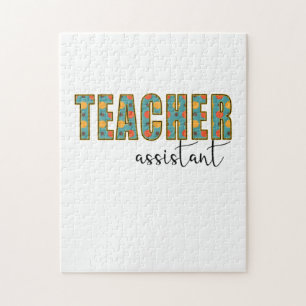 Teacher Art Teacher Assistant Jigsaw Puzzle
