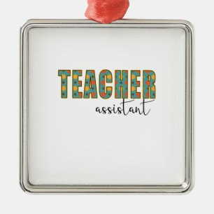 Teacher Art Teacher Assistant Metal Tree Decoration