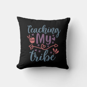 Teacher Art Teaching My Tribe Cushion