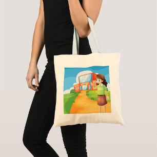 Teacher At School Tote Bag