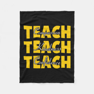 Teacher Back To School 100 Days Of School For Wome Fleece Blanket