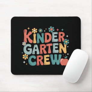 Teacher  Back to School Kindergarten Crew Mouse Mat