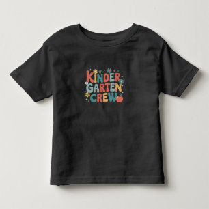Teacher Back to School Kindergarten Crew Toddler T-Shirt